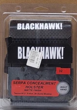 Blackhawk SERPA Concealment Holster # 32 RH Matte Finish for Taurus 85 2” 5-Shot