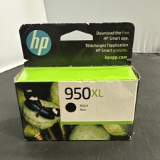 Genuine HP 950XL Black High Yield Ink Cartridge CN045AN 140 Exp 2/2026
