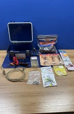 Misc Fishing Tackle  Lot With Box