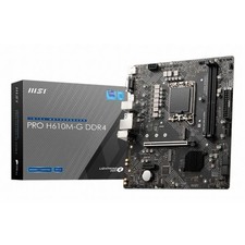 PROH610M-GDDR4 MSI PRO H610M-G DDR4 scheda madre Intel H610 LGA 1700 micro ATX