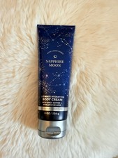 New Bath & Body Works SAPPHIRE MOON BODY CREAM 8 OZ - Discontinued
