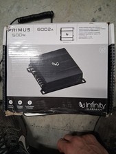 Infinity Primus 6002A 2 Channel 60 Watt x 2 4 OHM Class D Car Amplifier