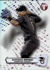 2023 Topps Pristine Santiago Espinal #260 Refractor
