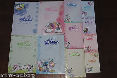 Diddl GLITTER TINSEL Blocks Block CHOOSE A4, A5, A6 Mostly Original Box & Complete