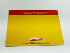 TETRIS 2 -- NES Nintendo Original Game + INSTRUCTIONS MANUAL BOOKLET