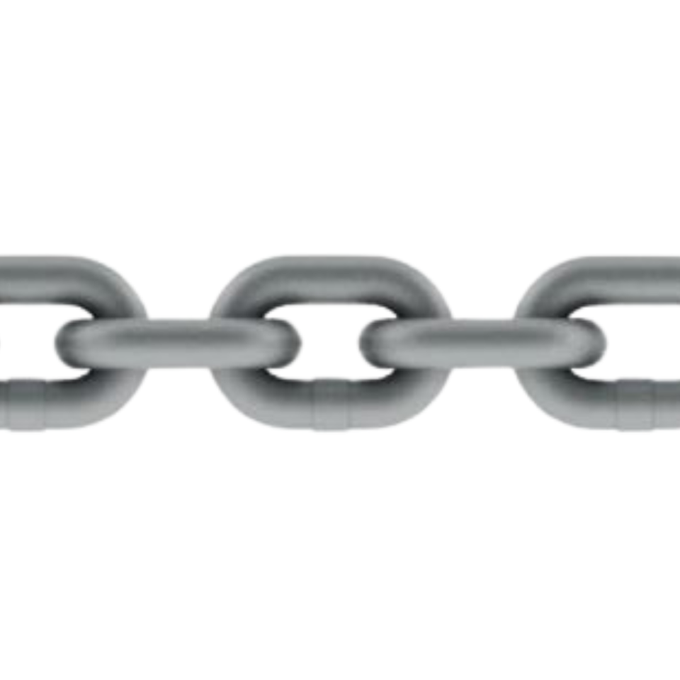 Galvanised Calibrated Short Link Chain 10MM Diameter Boat Marine Anchor