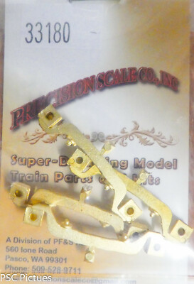 Precision Scale HO #33180 Journal & Equalizer Bar, PRR 2DP5 & 2D5P5 (Brass)