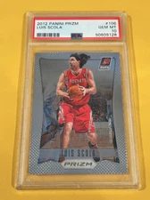 2012-13 Panini Prizm #106 Luis Scola PSA 10 GEM MINT MD273
