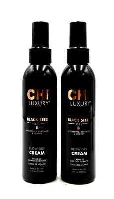 CHI Luxury Black Seed Oil Blow Dry Cream 6 oz-2 Pack