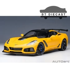AUTOart CHEVROLET CORVETTE C7 ZR1 1/18 RACING YELLOW TINTCOAT 71278 