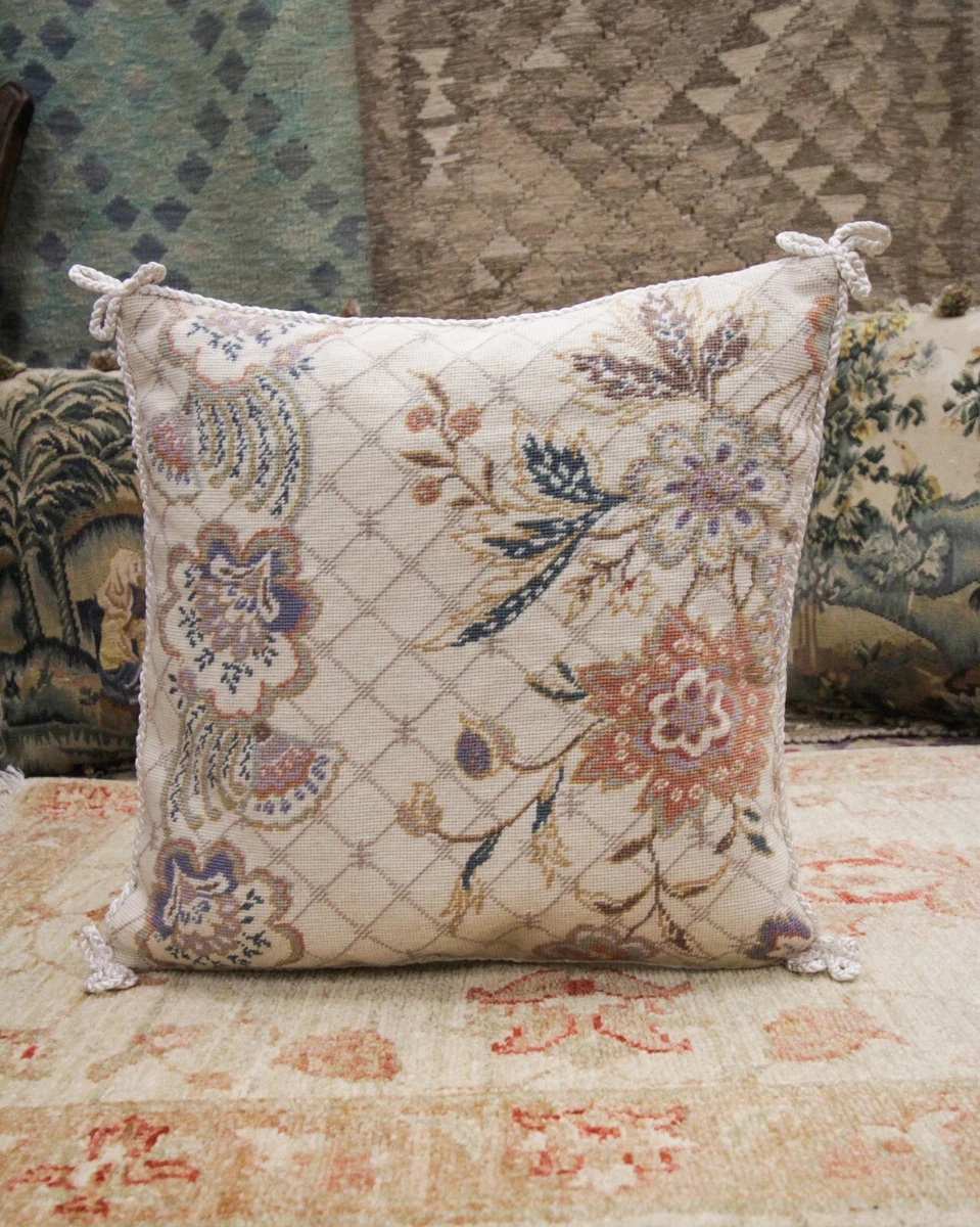Vintage floral cushion clearance covers