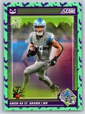 2024 Score-A-Treat #93 Amon-Ra St. Brown A-Treat - Green Bats