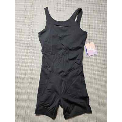 JoyLab Women's Cut Out Bodysuit Size XS Black