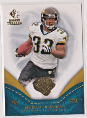 Maurice Jones-Drew Jaguars Running Back 2008 SP Rookie Threads Card # 45