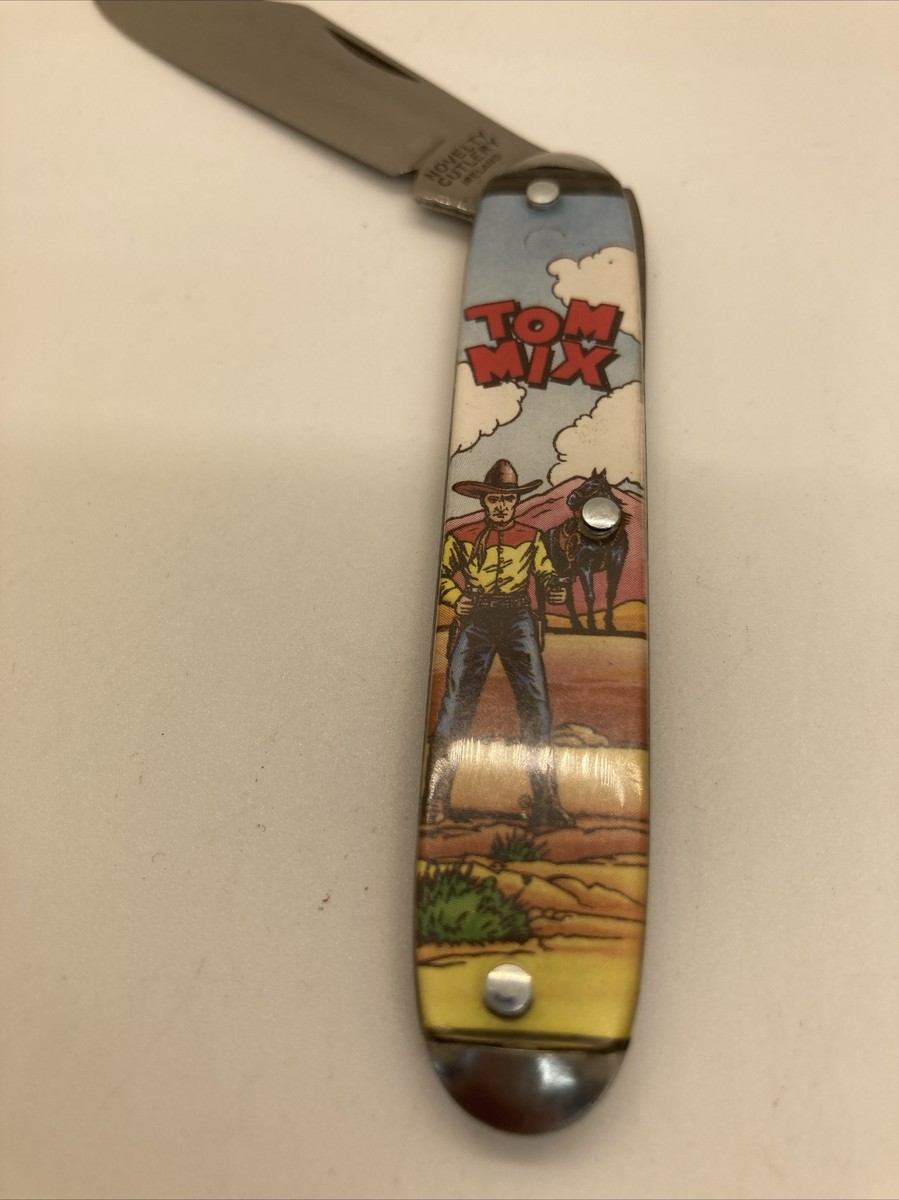 Vintage Tom Mix Single Blade Pocket Knife | eBay