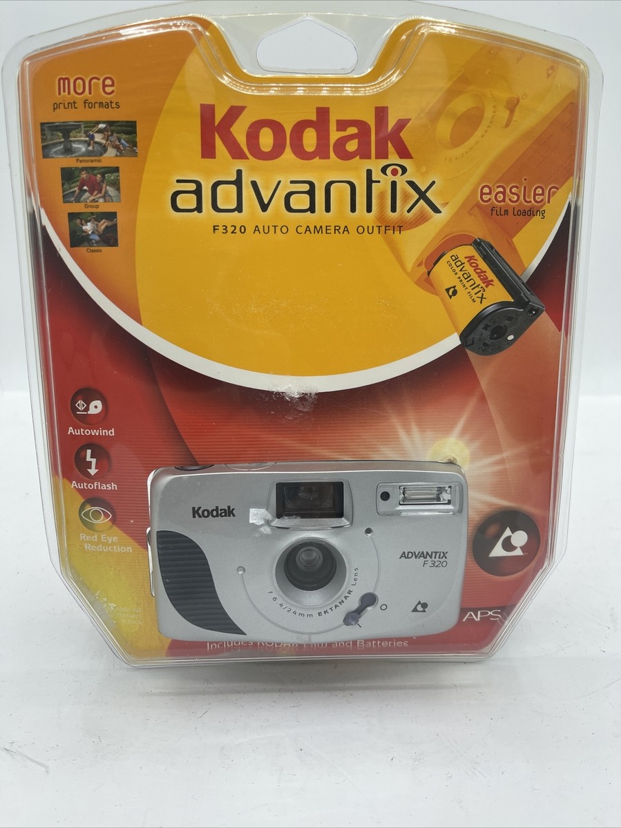 Kodak Advantix F320 Auto Camera APS camera With One Roll Film
