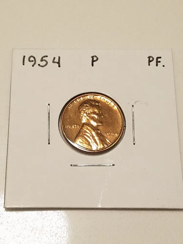 1954 Proof Wheat Penny Lincoln Cent Uncirculated