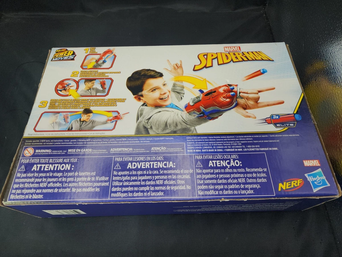 Guante spiderman online nerf