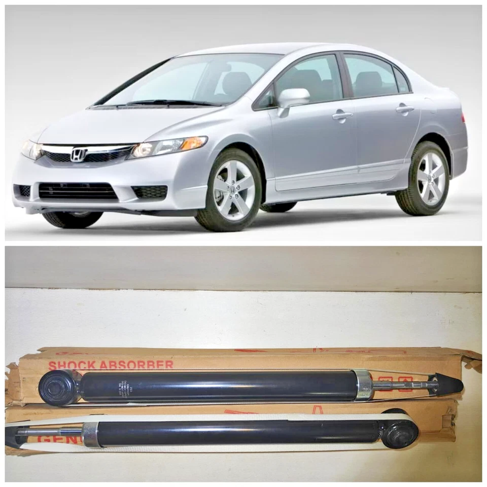 一对后减震器 2006 - 2011 年本田思域 52610-SNL-T03 原始设备制造商 — 第 2/4 张图片