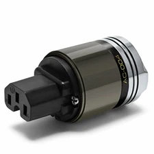 OYAIDE IEC connector AC-004 ARMORED series Platinum palladium plating NEW