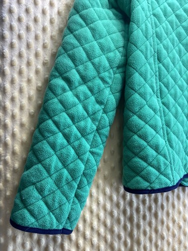 LILLY PULITZER Quilted JACKET ZIP LOGO TRIM 14 Girls KIDS Classic Excellent Cond - Picture 11 of 21