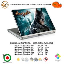 Batman Replica Sticker Notebook Tablet Sticker Movie Picture Print PVC 1pc