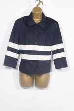 Blazer 16 Blue Striped 3/4 Sailor Womens Oscar B