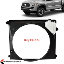 16711-0P320 Of Front Radiator Fan Shroud 3.5L W/Tank For Toyota Tacoma 2016-2023