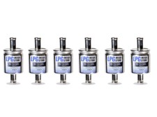 6 Stück Autogas Filter Gasfilter 14 mm LPG CNG 14/14 14mm z.b. Landi Renzo