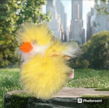 Russ Waddles Duck Chick Plush Yellow 5 Inch Stuffed Animal Toy Fuzzy