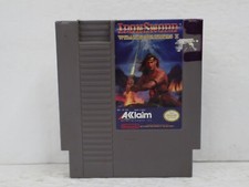 Iron Sword Wizards and Warriors II NES , 1989 Cart Only 3 Screws