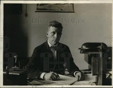 1918 Press Photo Weights and Measures Commissioner, John Hartigan