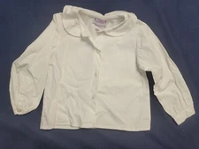 Vintage  Simi Girls  Blouse White 3 Years