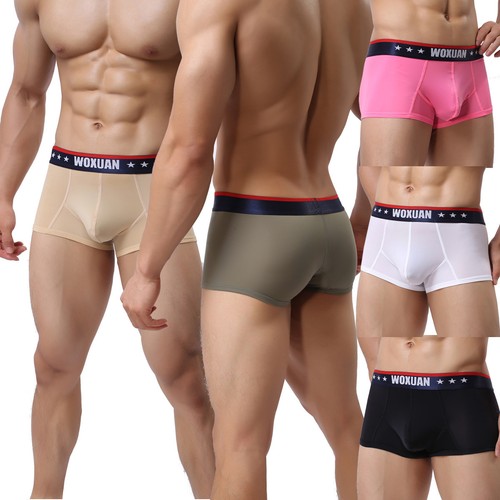 Smooth Men's Bodybuilding Top Shirt Long Pants Boxers Shorts Briefs Underwear - Picture 12 of 15