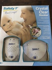 Baby Monitor Safety First Crystal Clear Portable 2 channel Monitor