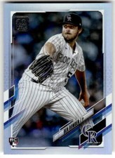 2021 Topps Update #US298 Ben Bowden Rainbow Foil Colorado Rockies RC Baseball