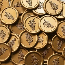 Adesivi auto adesivi cera, per invito di nozze, busta, confezione regalo