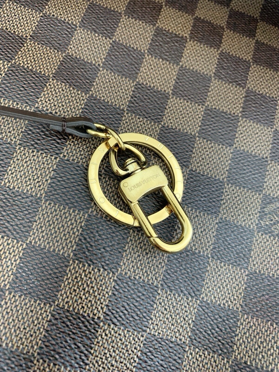 Louis Vuitton Delightful mm Damier Ebene Hobo Tote Shoulder