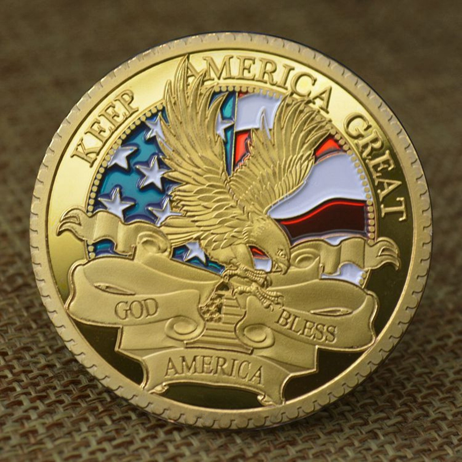 2024 President Donald Trump Commemorative Coin Free America Great