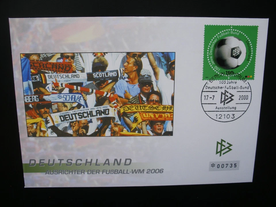 Germany 2000/2003-First Day, 5 Covers, Special Cancel, VF - Image 3 of 4