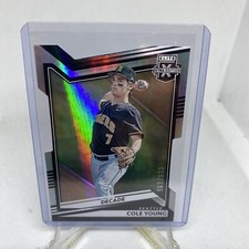 2022 Elite Extra Edition Base Decade Die-Cut #21 Cole Young /999