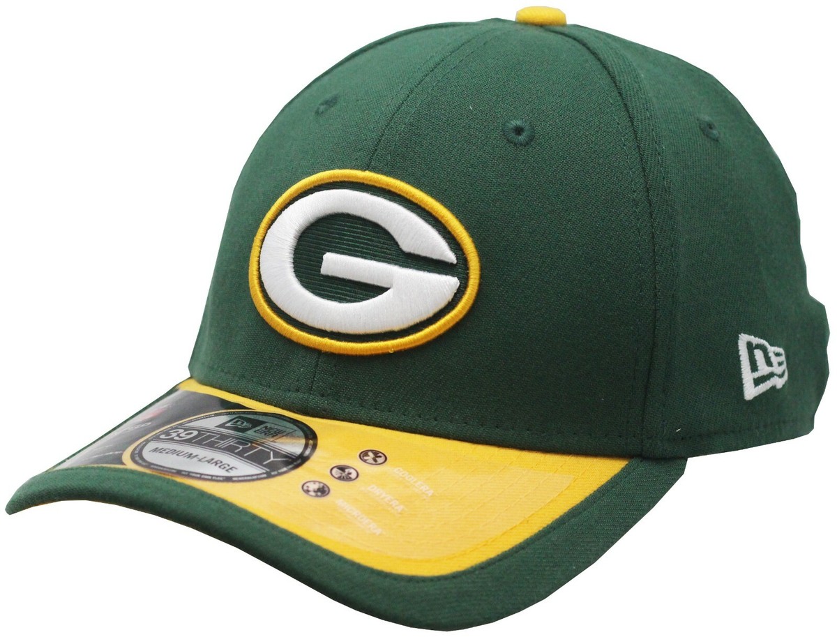 Green Bay Packers New Era 2 Tone Sideline Flex Fit Hat (G60) | eBay