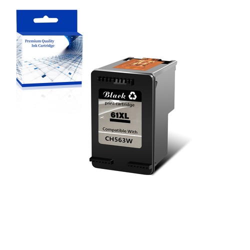Black Colour 61XL Ink Cartridge for HP ENVY 4500 5530 5535 Officejet 2620 4630 - Zdjęcie 2 z 7