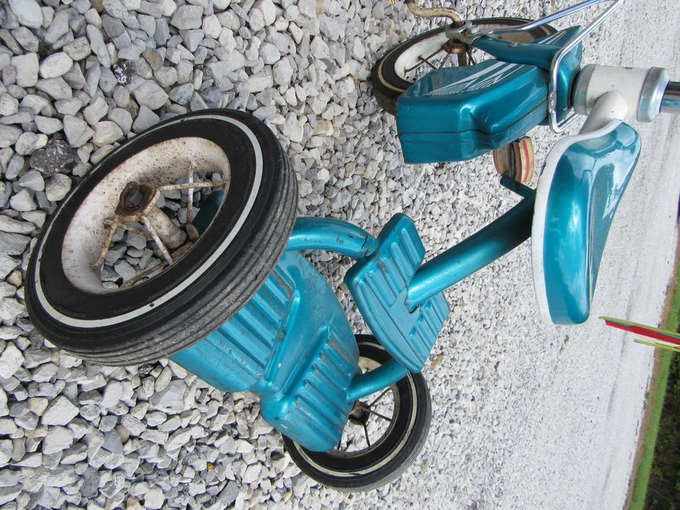 Triciclo Western Flyer Survival 1962 de colección todas las piezas originales en muy buen estado Estados Unidos Foto 4 de 4