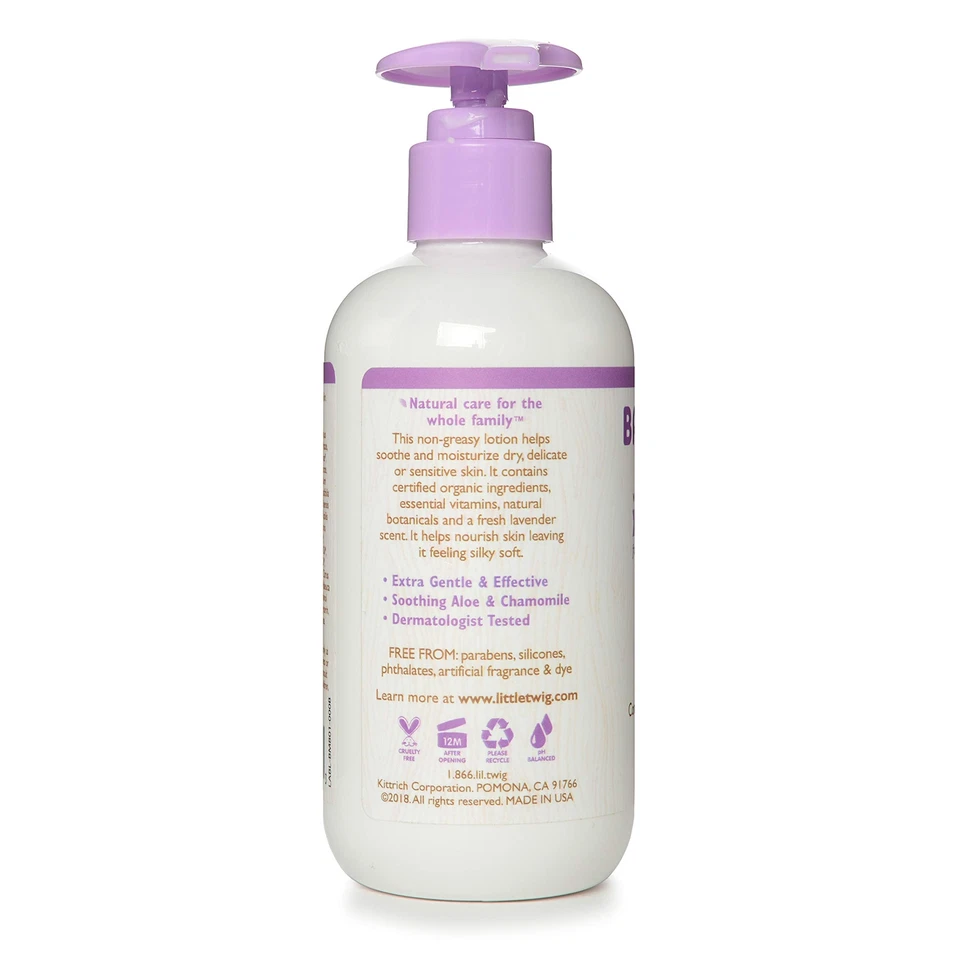 Little Twig Lavender Baby Loción 8.5oz Hidratante Natural para Piel Sensible Foto 2 de 4