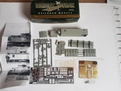 WRIGHT TRAK models 2 Stück  SEABOARD RAILROAD caboose #5600-5699