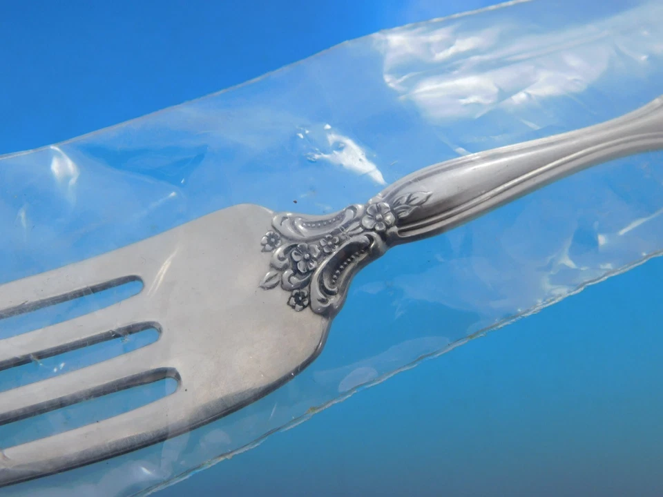 Conjunto de Talheres de Prata Esterlina Michelangelo by Oneida para 8 Serviço 40 Peças Não Usado - Imagem 4 de 4