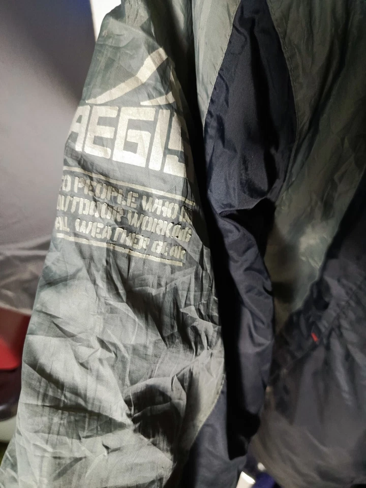 AEGIS Jacket Outdoor Green Long Sleeve Collar Windbreaker | Pit:27,Length:31 in - Image 4 of 4