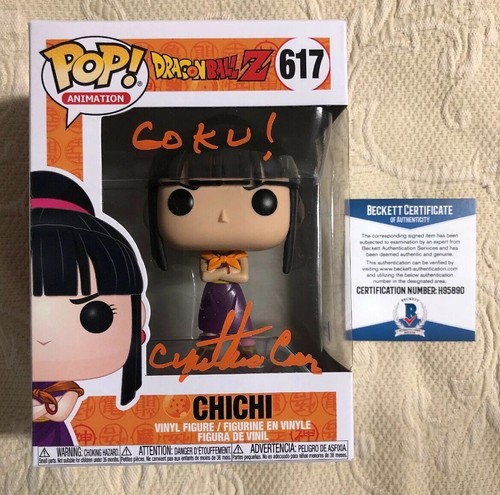 Cynthia Cranz Signed Autographe Chi Chi Funko Pop Dragon Ball Z BECKETT COA 19 Cynthia Cranz Signed Autographe Chi Chi Funko Pop Dragon Ball Z BECKETT COA 19 | Funko Pop | 2 Cynthia Cranz Signed Autographe Chi Chi Funko Pop Dragon Ball Z BECKETT COA 19 | Funko Pop
