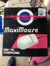 vintage maxi mouse electronics Boutique  With Box IBM PC Compatible Lot
